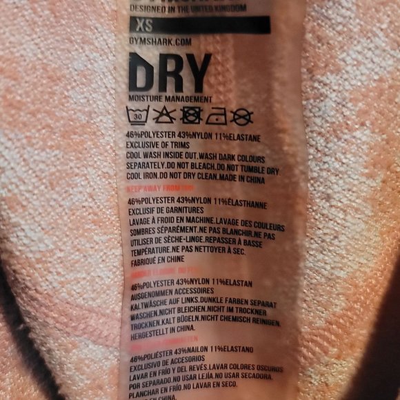 Gymshark Fleur Texture Leggings - Brick Red - Picture 5 of 5